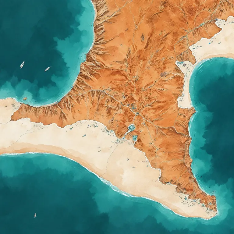 An elegant map of Cabo hotels for planning your Los Cabos stay