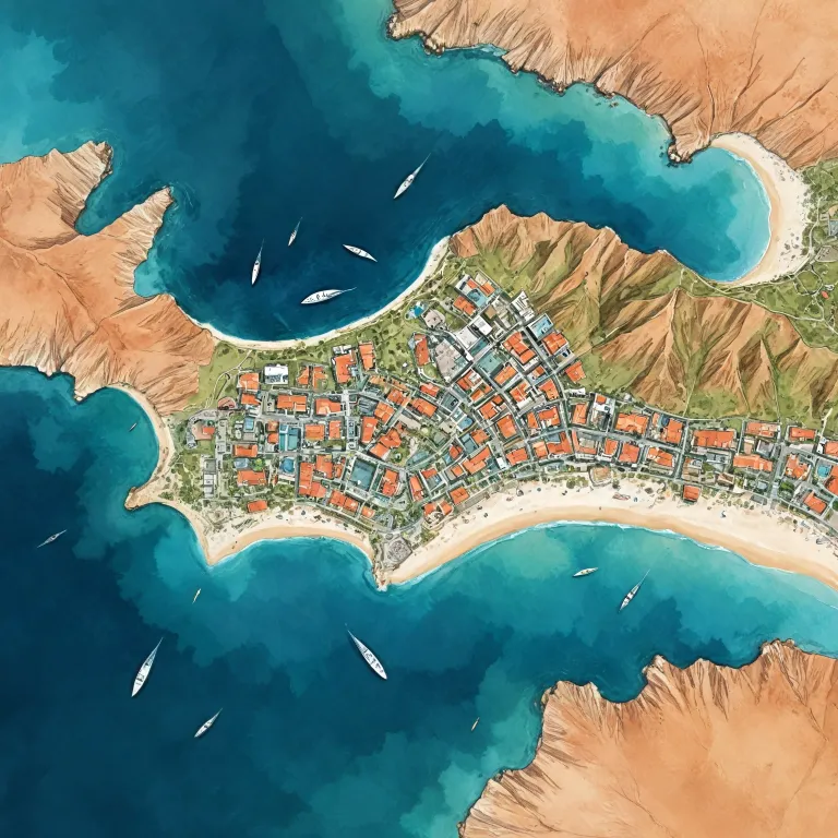 Elegant guide to the map of Cabo San Lucas resorts and coastal areas